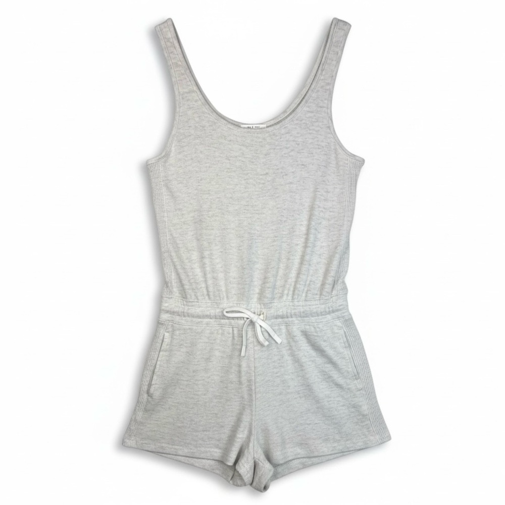 RAG & BONE The Knit Romper - Earl Gray - Size M